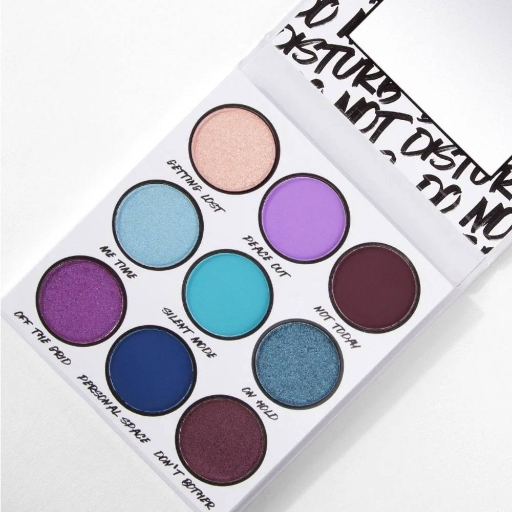 BH Cosmetics DO NOT DISTURB -9 Color Eyeshadow Palette - NWT